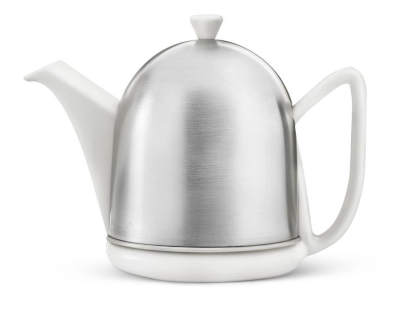Bredemeijer Konvice na čaj Cosy Manto, 1 l, stříbrná, výška 17,2 cm