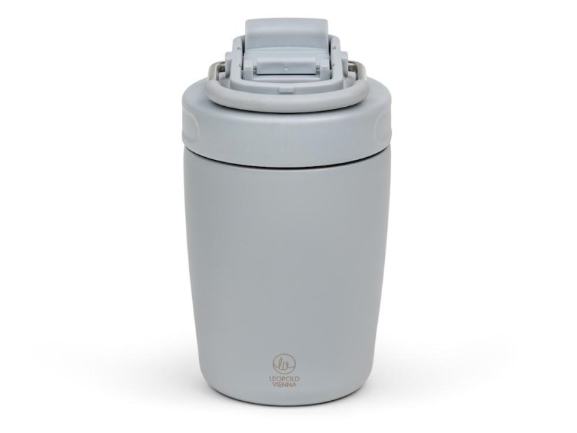 Leopold Vienna Termohrnek Moshi 350 ml, šedý