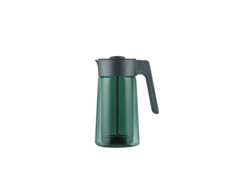 Jacob Jensen Dvoustěnný skleněný french press 0,8 l, zelený