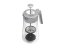 Jacob Jensen Dvoustěnný skleněný french press 0,8 l, stříbrný
