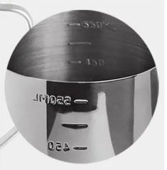 Konvička na mléko Kaffia Jug 600ml s ryskou