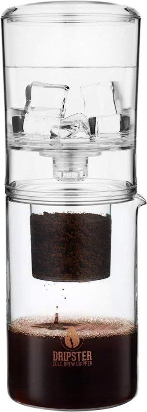 Dripster 2 v 1 - Cold Brew káva (4 šálky / 600ml). Příprava studené kávy, nebo čaje