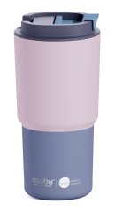 Asobu PICK ME UP cestovní termohrnek PASTEL PINK 650ml