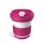 skládací hrnek do kapsy - růžový až 475 ml