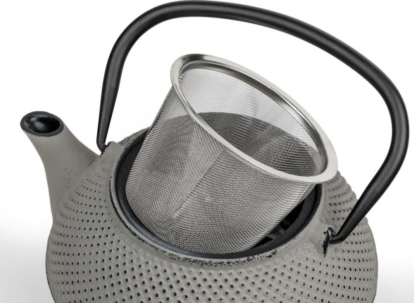 Bredemeijer Konvice na čaj Jang, 0,8 l, šedá