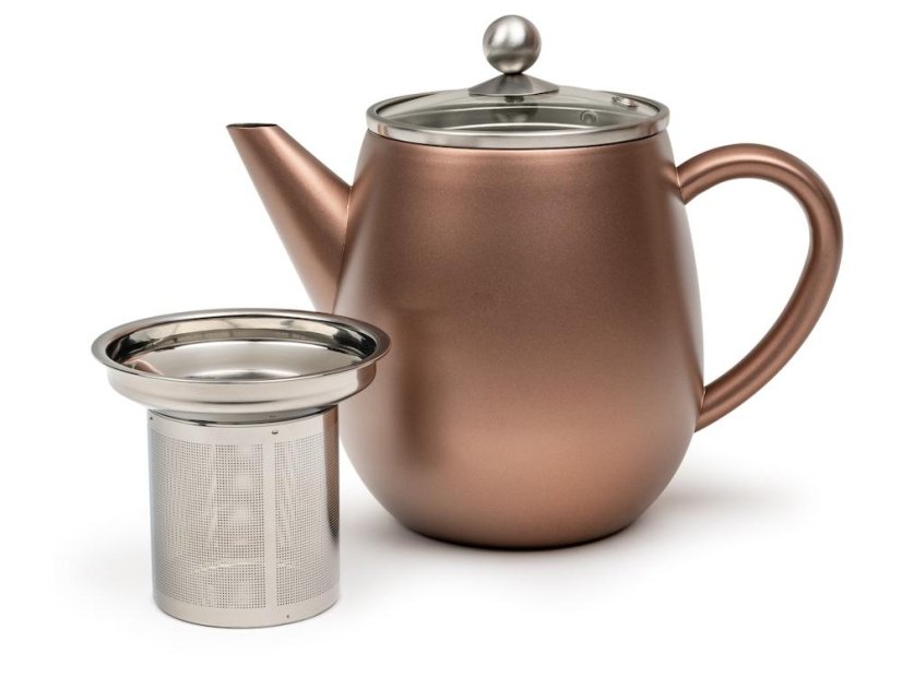 Bredemeijer Konvice na čaj Eva, 1,1 l, hnědá