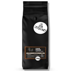 Kafista Zrnková Káva "Caffé Fusion 50/50" – Pražená v Itálii, Směs Arabica & Robusta - na espresso