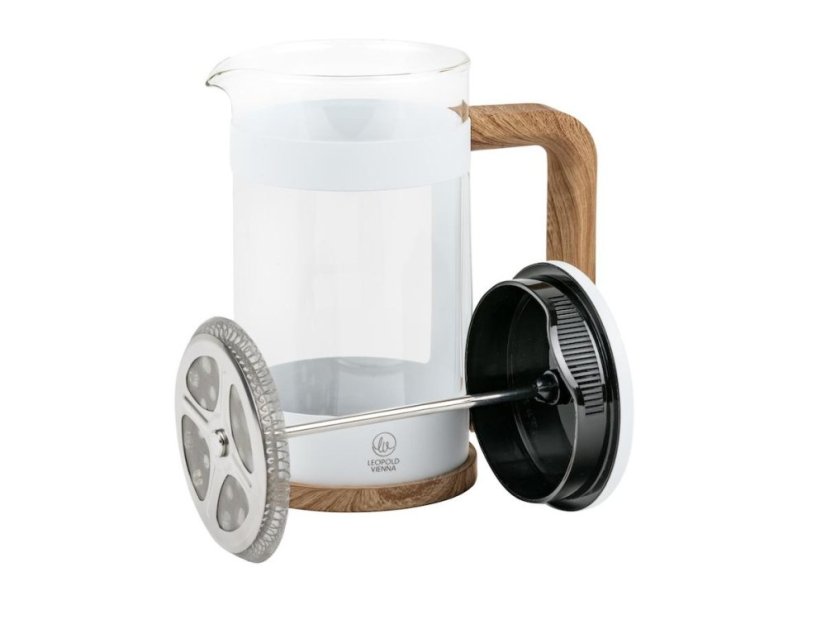 Leopold Vienna French Press Franca 600 ml, bílý