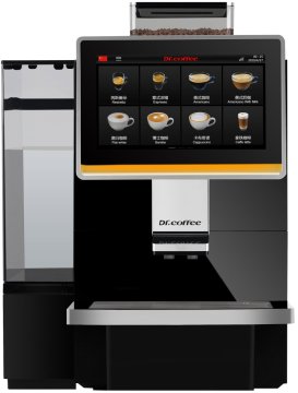 Dr. Coffee Coffeebreak Pro Big Plus černý: Profesionální kávovar pro kancelář