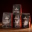 Balíček 4x250g - Single origin kávy pražené v Itálii, zrnková káva Fiartrade
