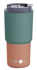 Asobu PICK ME UP cestovní termohrnek PASTEL GREEN 650ml Asobu PICK ME UP cestovní termohrnek PASTEL GREEN 650ml