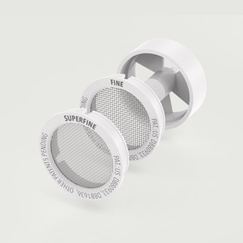Subminimal NanoScreen Kit – náhradné sitká a impeller, biely