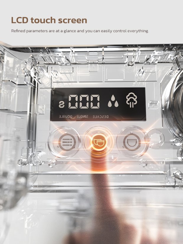 Pákový kávovar HiBREW H7A Espresso – foto 4
