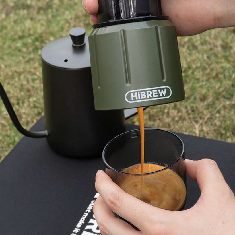 Přenosný espresso kávovar HiBREW 2 v 1 H4D