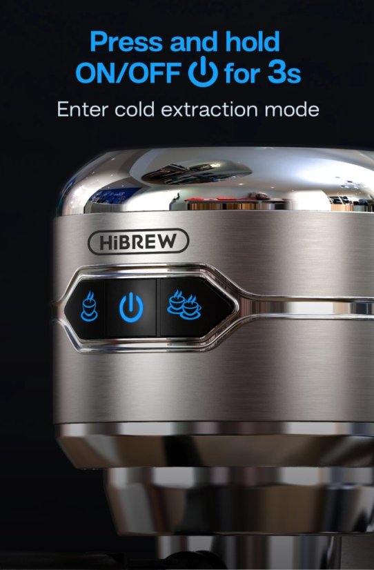 HiBREW H11 – Pákový kávovar s napěňovačem mléka