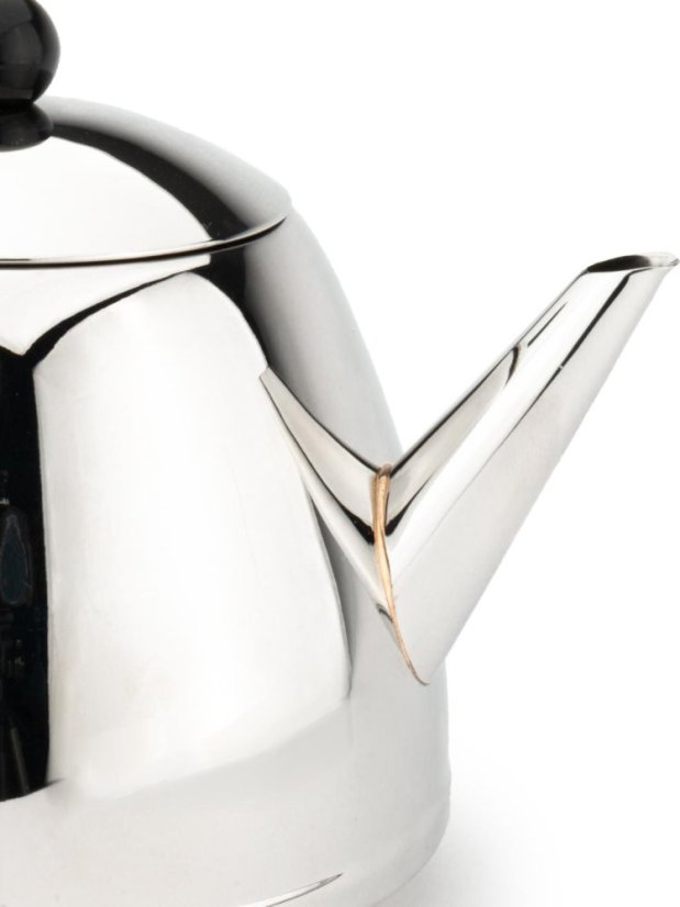 Bredemeijer Konvice na čaj Duet Classic, 1,2 l, stříbrná, černá rukojeť