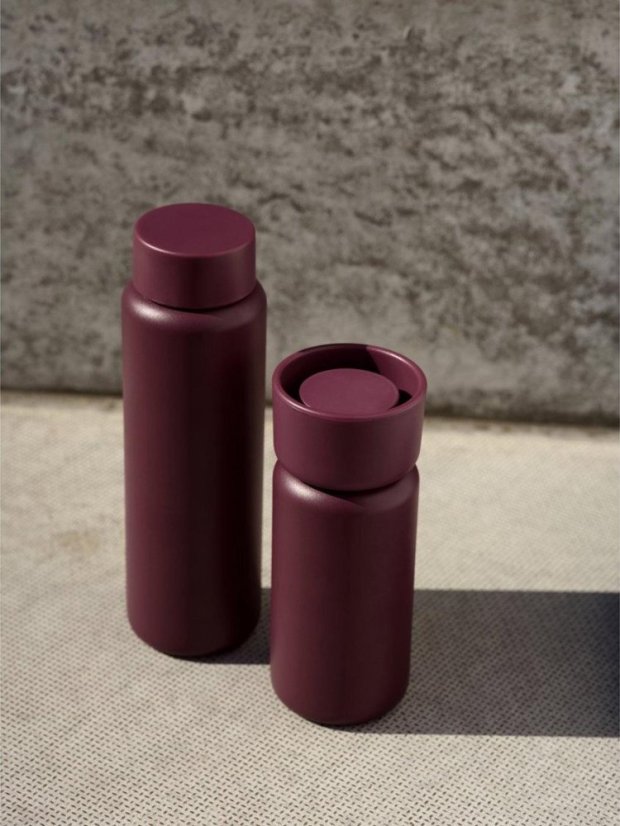 Zone Denmark Termohrnek Singles 400 ml, temně vínový