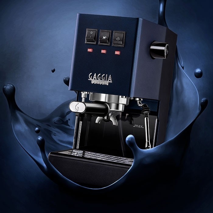 Gaggia Classic E24 modrá