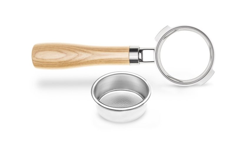 Portafiltri Bottomless + Filtro A Bianco