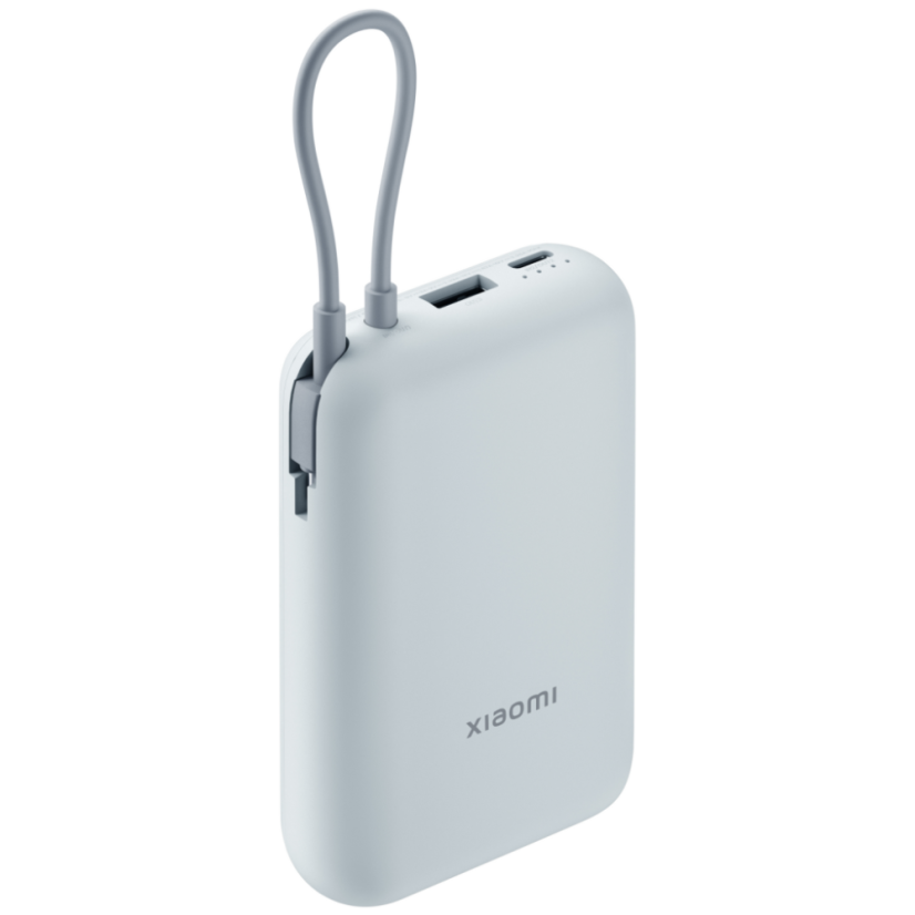 Xiaomi Power Bank 10000mAh (Integrated Cable) Ice Blue