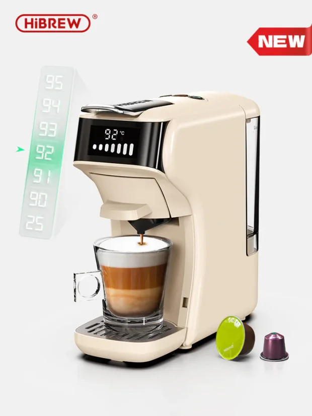 Kapslový kávovar 6v1 HiBREW H1B-white