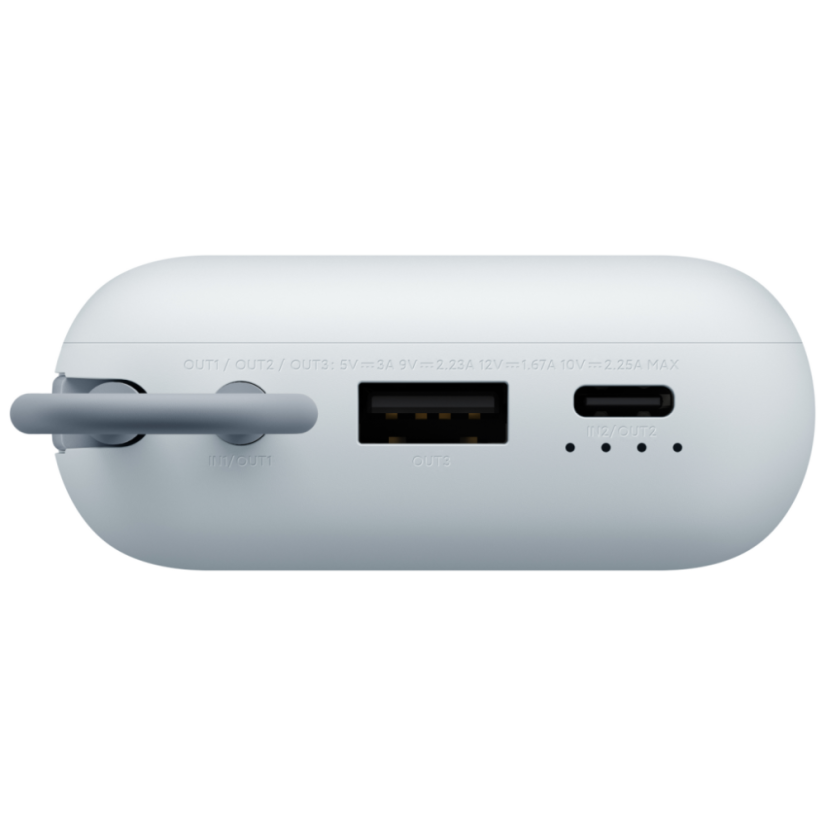 Xiaomi Power Bank 10000mAh (Integrated Cable) Ice Blue – foto 3