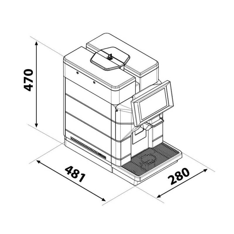 Automatický kávovar Saeco Magic M2