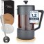 French Press Milu 350 ml – elegantný kávovar s príslušenstvom na prípravu kávy aj čaju