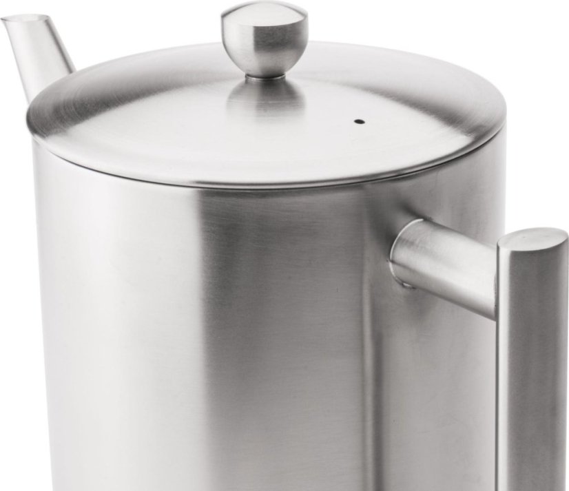 Bredemeijer Konvice na čaj Cylinder, 1,2 l, matná stříbrná