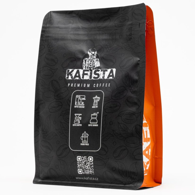 Balíček 4x250g - Single origin kávy pražené v Itálii, zrnková káva Fiartrade – foto 3