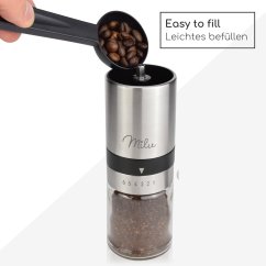 Milu ruční mlýnek na kávu