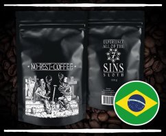 Brazílie Santos – 100% arabica, tmavé pražení, zrnková káva