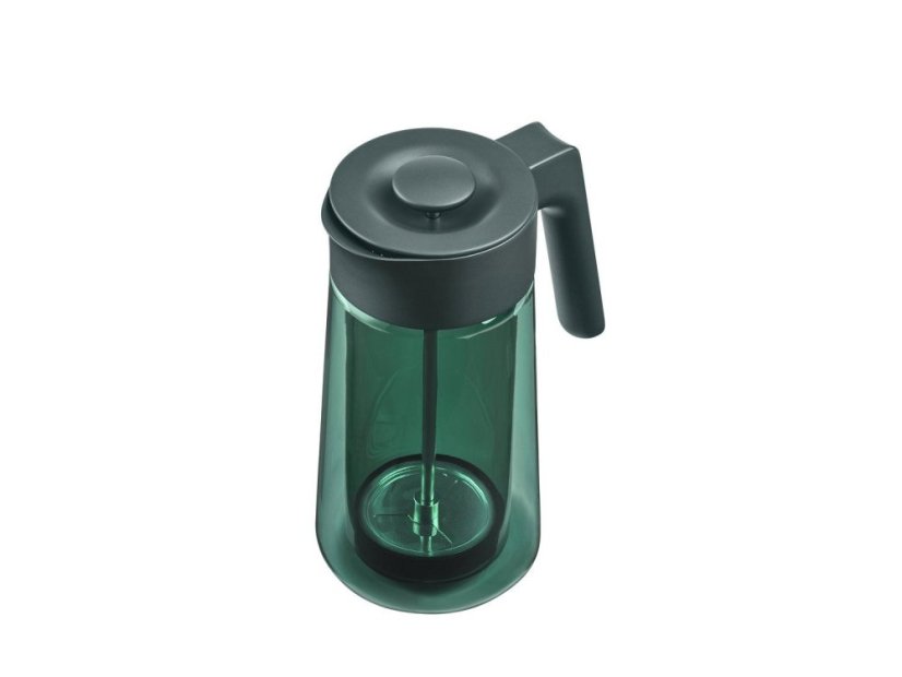 Jacob Jensen Dvoustěnný skleněný french press 0,8 l, zelený