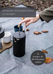 French Press Lambda Coffee I 350 ml I Kávovar z nerezové oceli a dvojitou izolací – foto 2