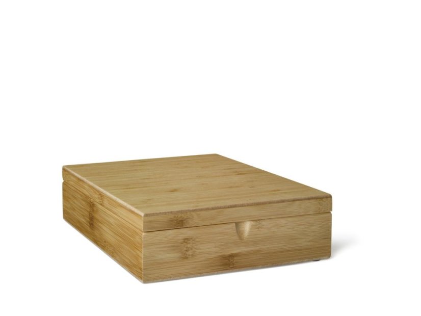 Bredemeijer Krabička na čaj, 9 přihrádek, hnědá