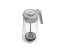 Jacob Jensen Dvoustěnný skleněný french press 0,8 l, stříbrný