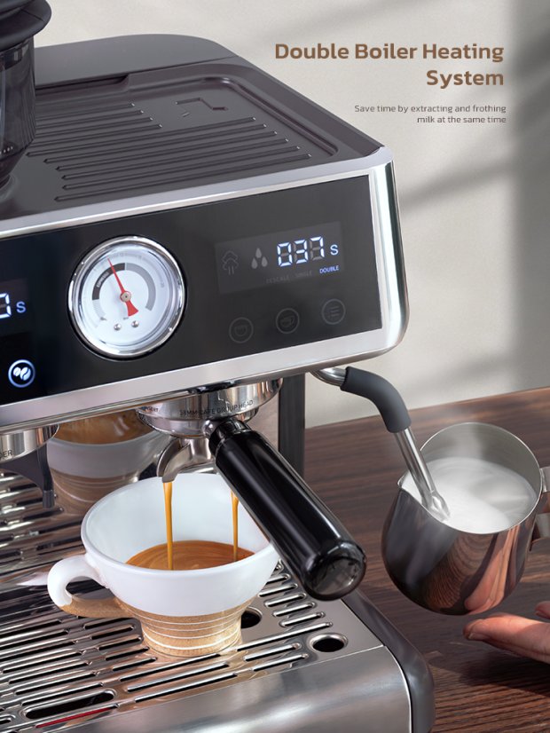 Pákový kávovar HiBREW H7A Espresso – foto 6