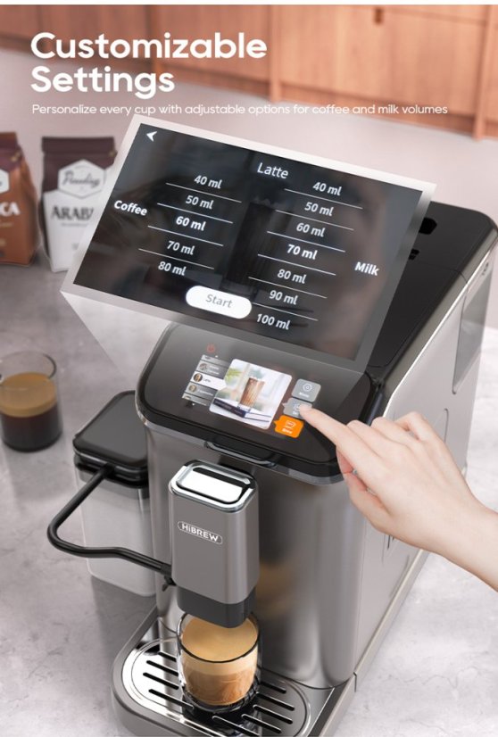 Plně automatický kávovar HiBREW H16