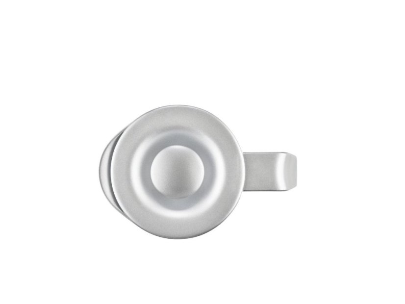Jacob Jensen Dvoustěnný skleněný french press 0,8 l, stříbrný
