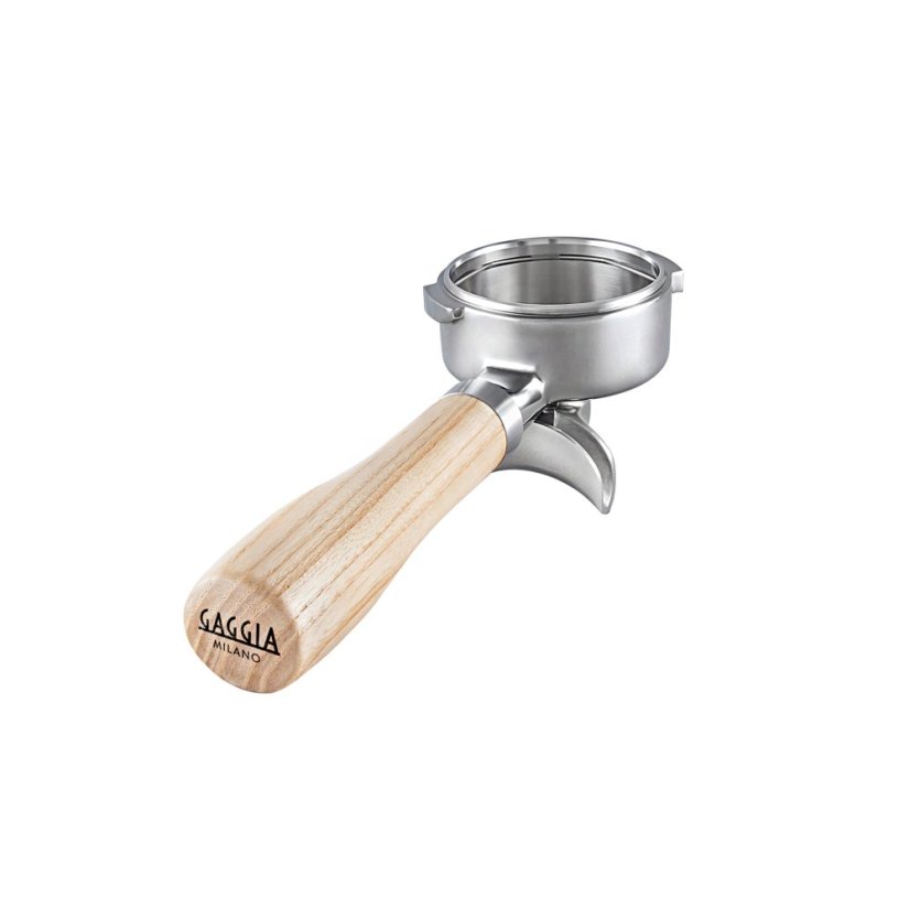 Gaggia páka s dřevěnou rukojetí - dvojvýpusť