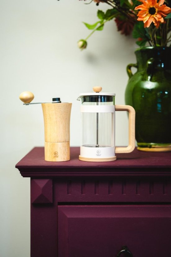 Leopold Vienna French Press Franca 600 ml, bílý