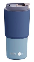 Asobu PICK ME UP cestovní termohrnek PASTEL BLUE 650ml Asobu PICK ME UP cestovní termohrnek PASTEL BLUE 650ml