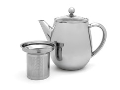Bredemeijer Konvice na čaj Eva, 1,1 l, stříbrná