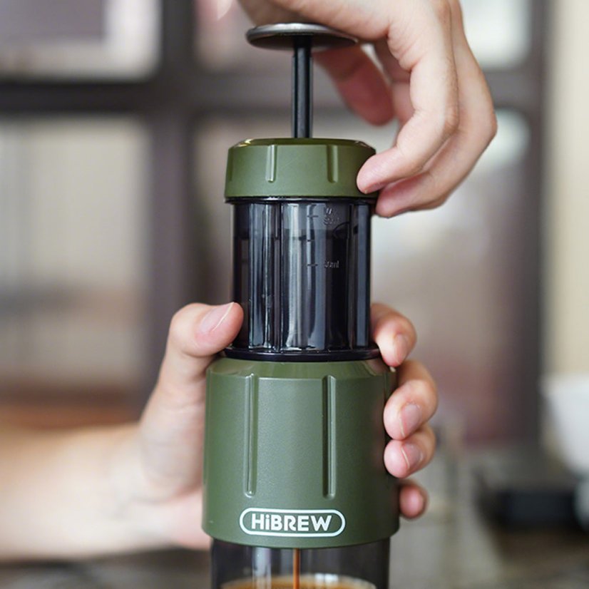 Přenosný espresso kávovar HiBREW 2 v 1 H4D