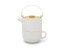 Bredemeijer Čajová sada Umea, 500 ml, bílá