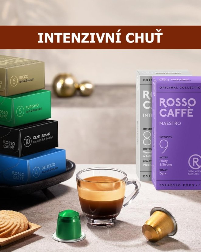 Gentleman - intenzita 10 - Nespresso kompatibilní - 10ks – foto 4
