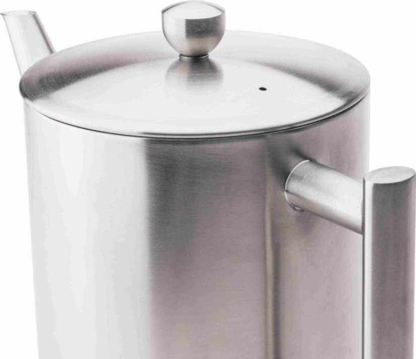 Bredemeijer Konvice na čaj Cylinder, 1,2 l, matná stříbrná