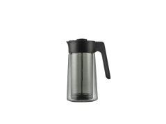 Jacob Jensen Dvoustěnný skleněný french press 0,8 l, černý