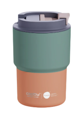 Asobu MINI PICK-UP cestovní termohrnek PASTEL GREEN 350ml Asobu MINI PICK-UP cestovní termohrnek PASTEL GREEN 350ml