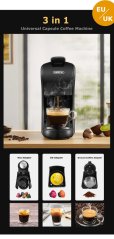 Kapslový kávovar 4 in 1 HiBREW H1A